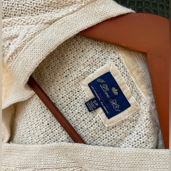 Cream Button Up Cardigan - Picture 8 of 9